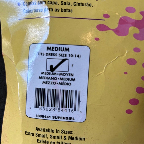 Super Girl Adult Costume | Size Medium - Picture 3 of 16